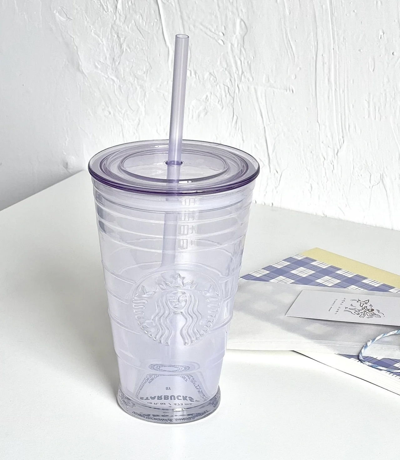 US$ 63.99 - Starbucks 2023 China Purple or Purple Gradient lattice 20oz Cup  Tumbler - m.