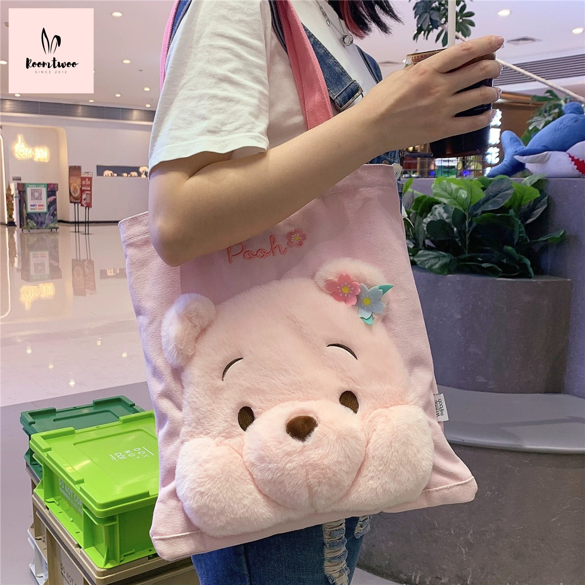 Sakura Pooh 3D Tote Bag – Room Twoo