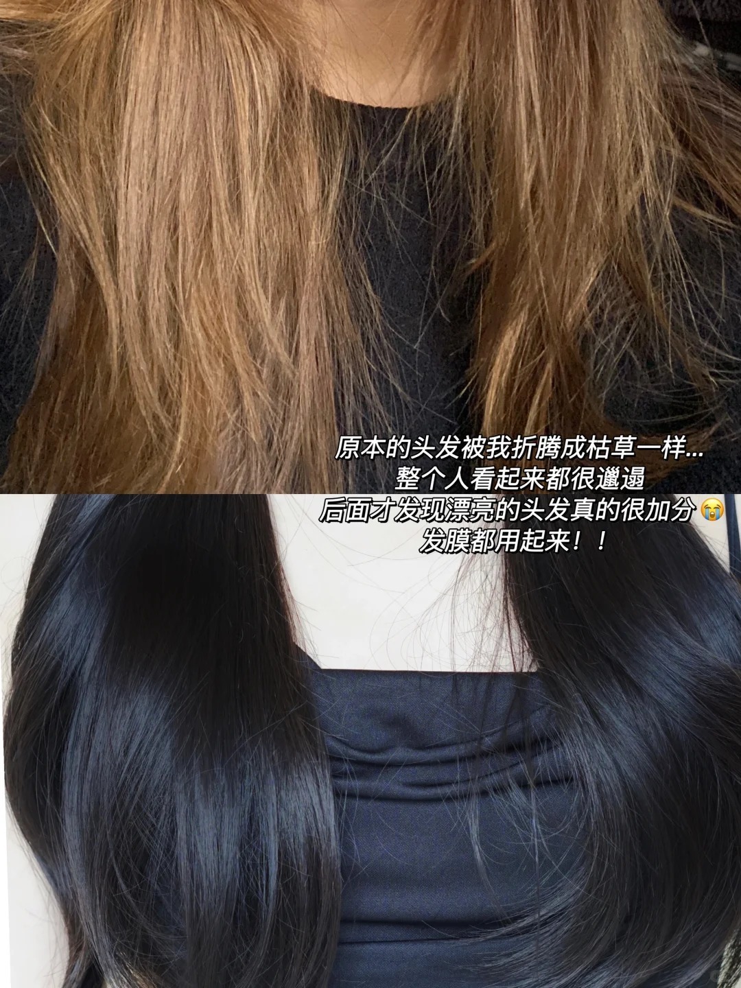 烫染干枯头上岸成功！护发已经是next level！_3_栀惠_来自小红书网页版
