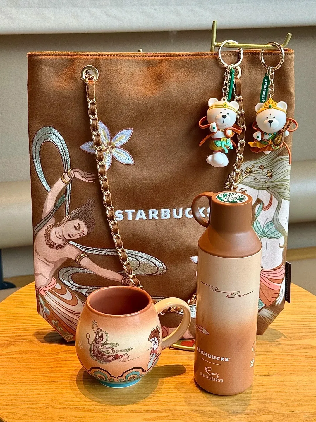🌟星巴克敦煌美术研究所系列来咯_2_抹茶拿铁星巴克_来自小红书网页版