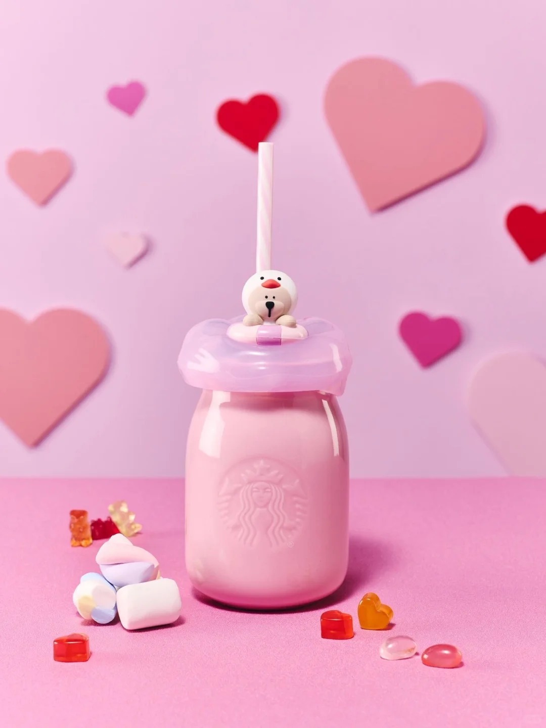 Ceramic Straw Cup 355ml