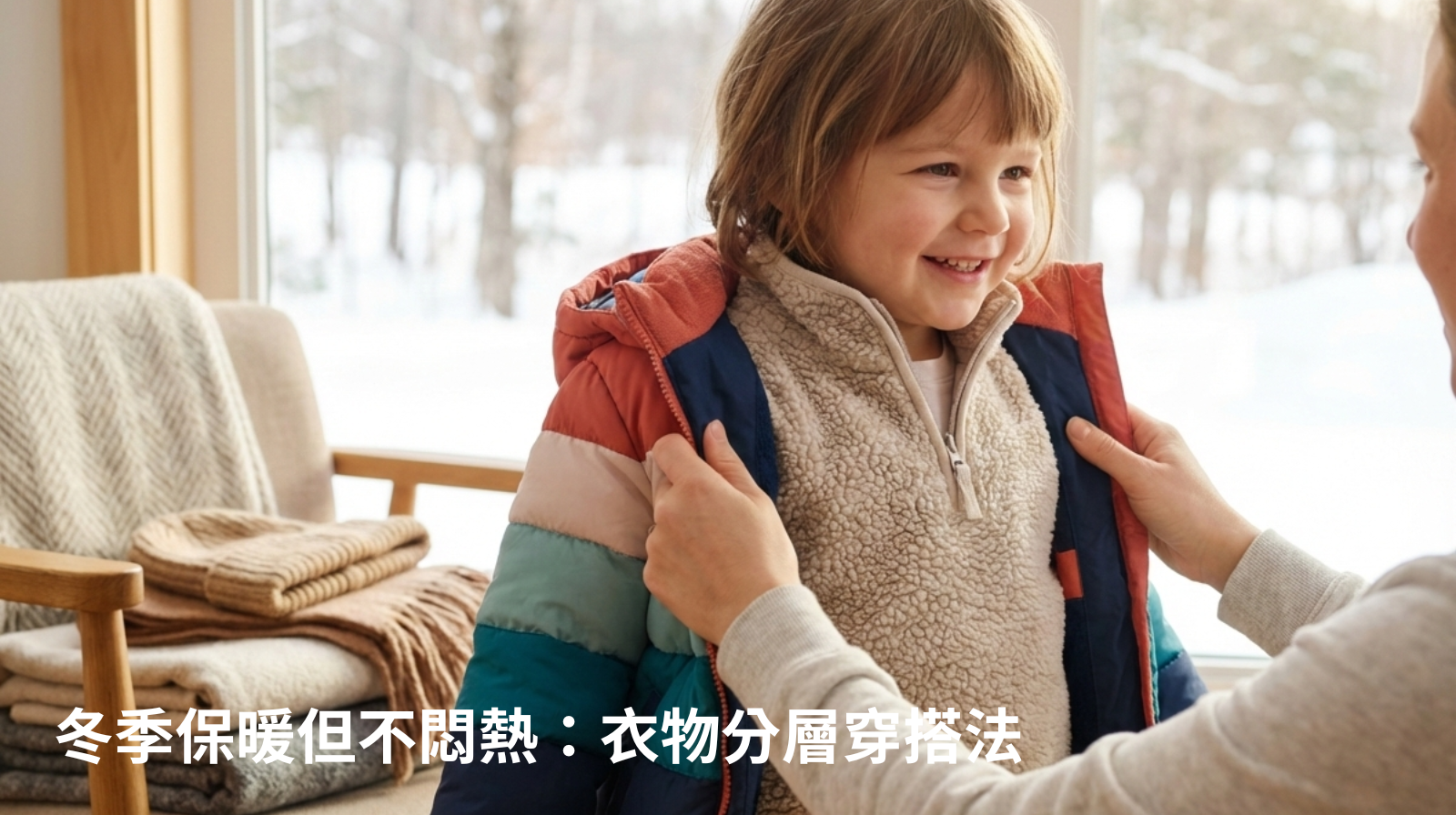 冬季保暖但不悶熱：衣物分層穿搭法