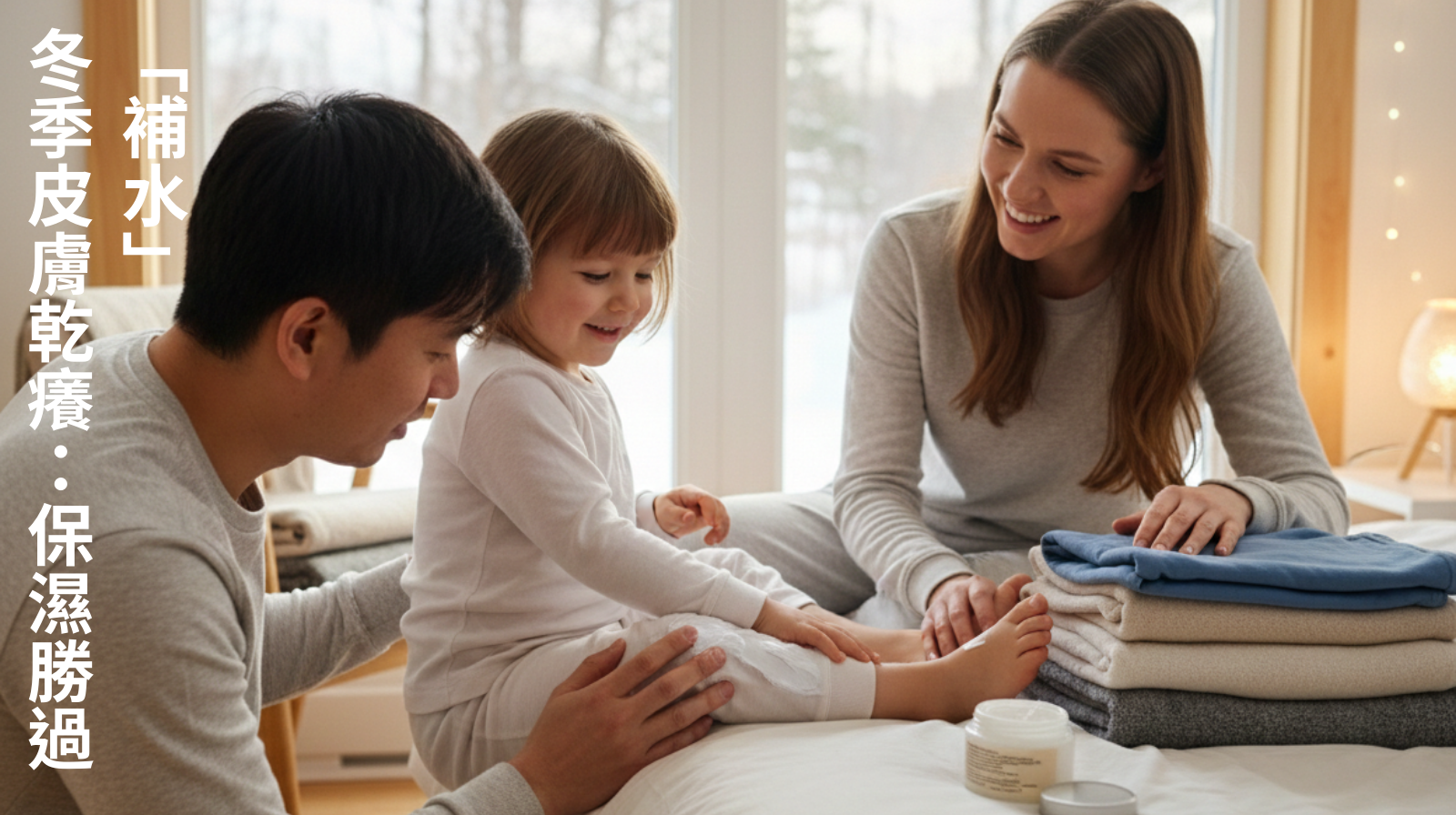 冬季皮膚乾癢：保濕勝過「補水」