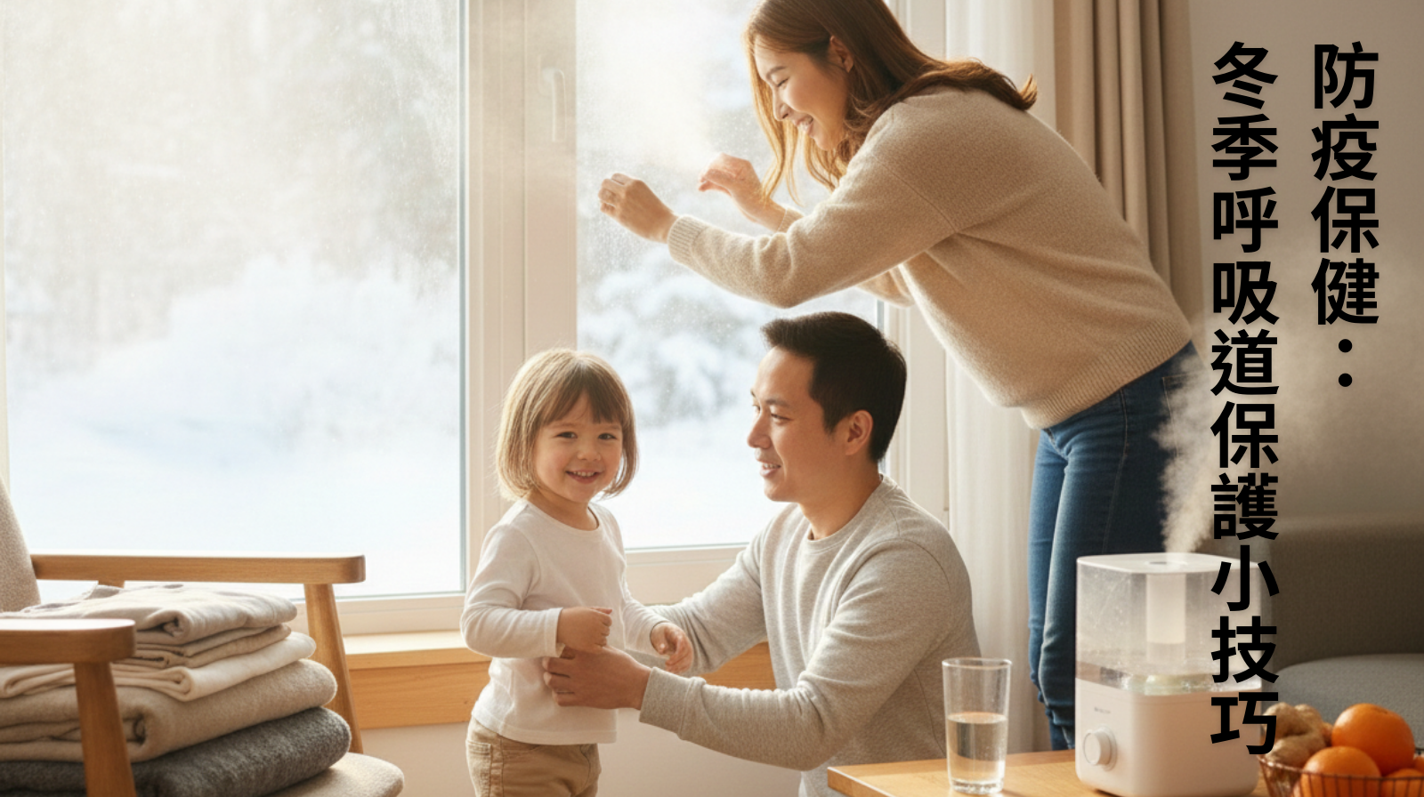 防疫保健：冬季呼吸道保護小技巧