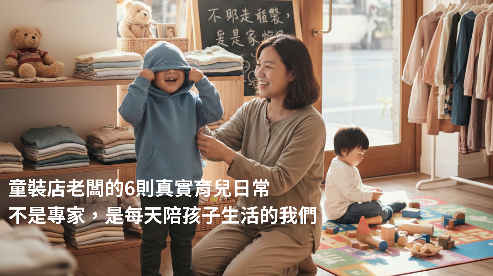 6 個最有感的育兒日常分享