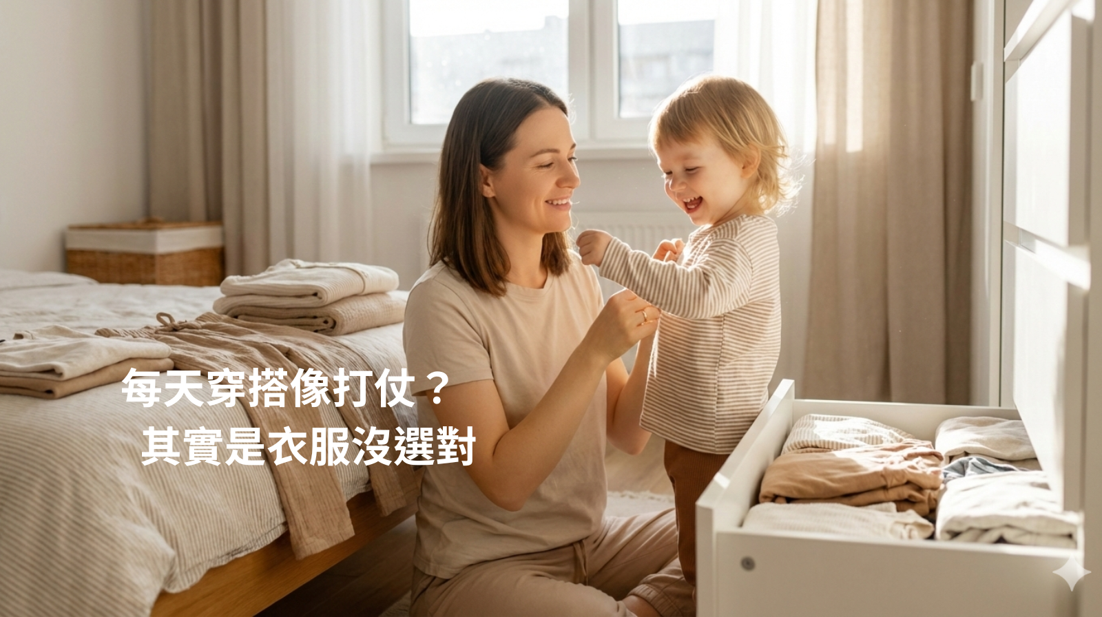 每天穿搭像打仗？其實是衣服沒選對