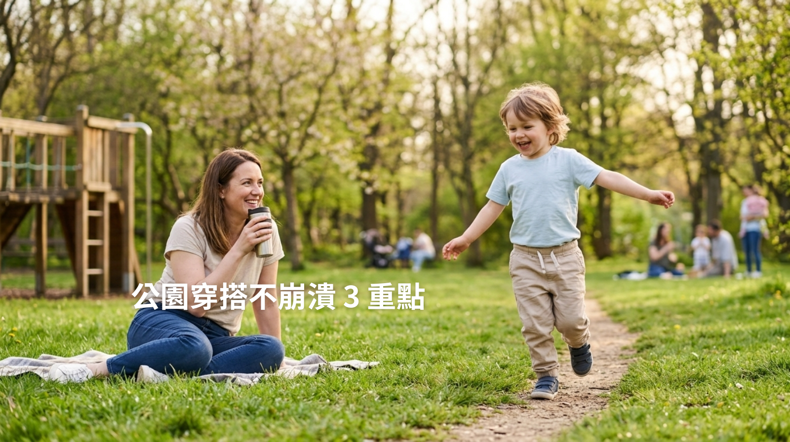 公園穿搭不崩潰 3 重點