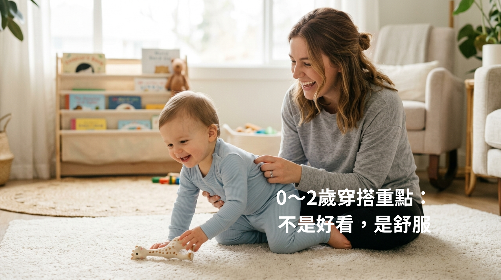 0～2歲穿搭重點：不是好看，是舒服