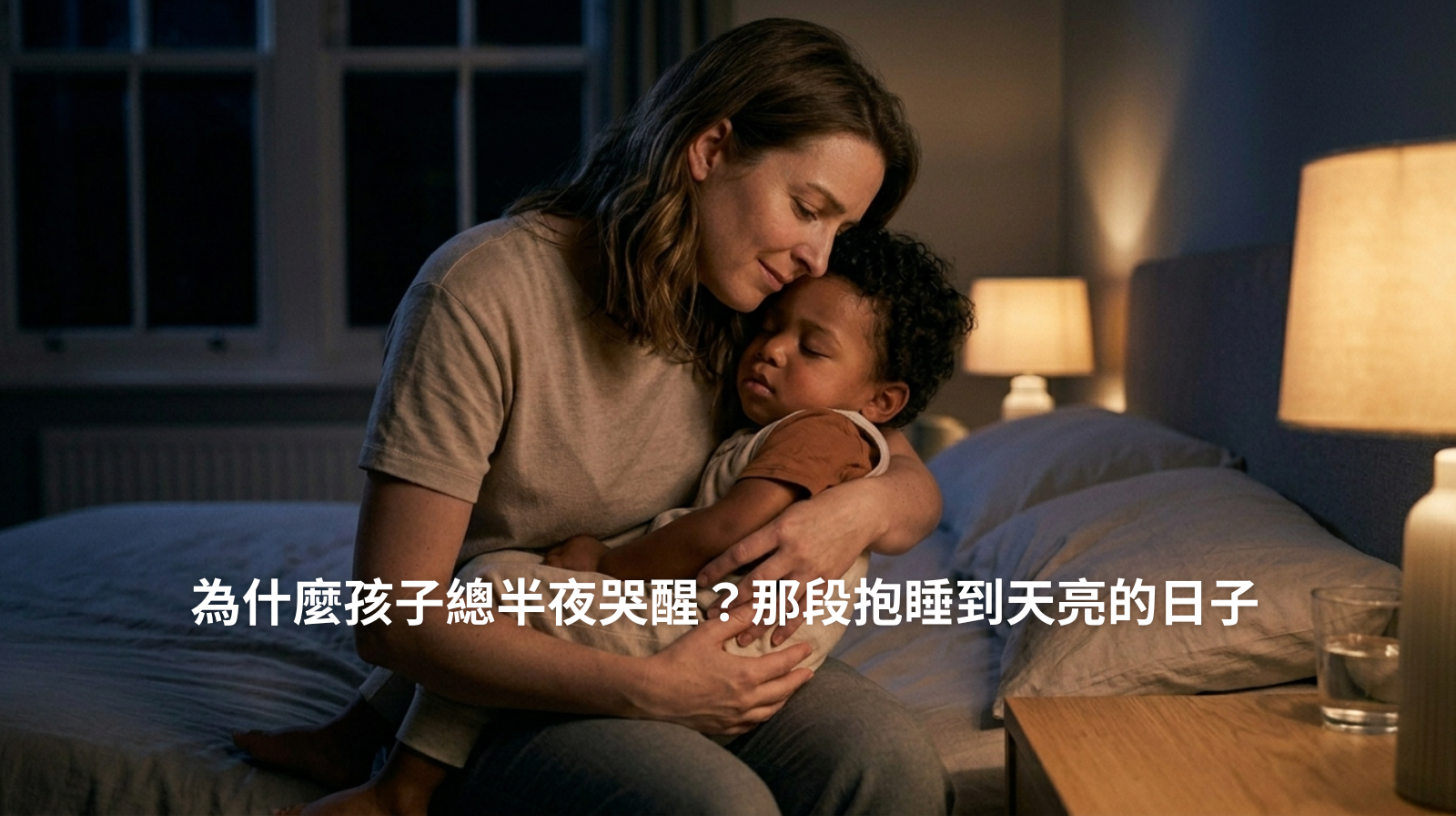 為什麼孩子總半夜哭醒？那段抱睡到天亮的日子