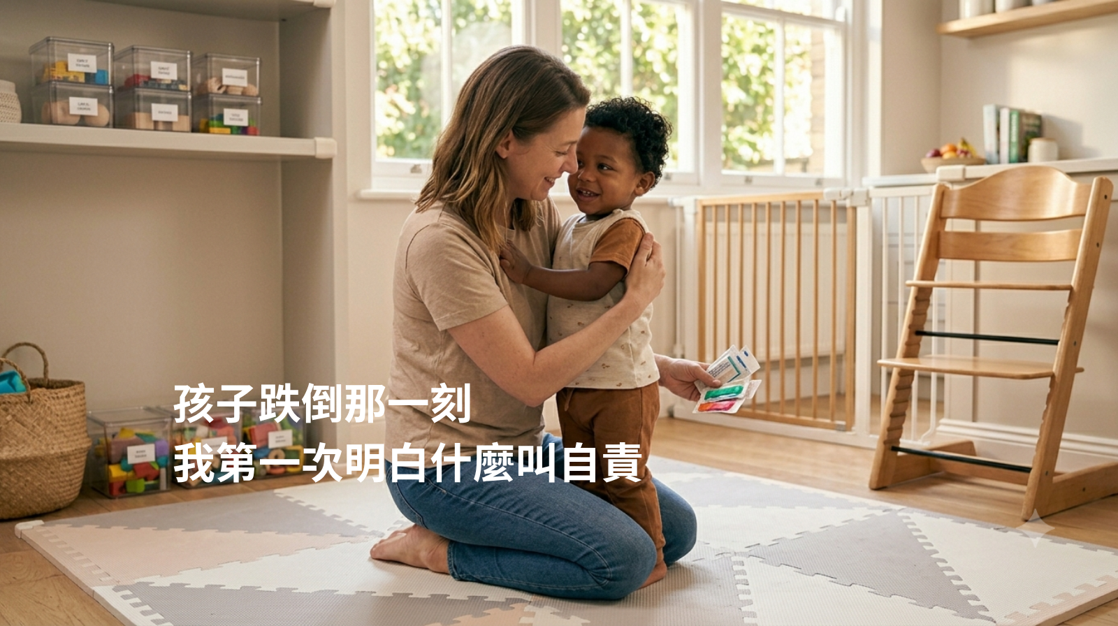 孩子跌倒那一刻，我第一次明白什麼叫自責