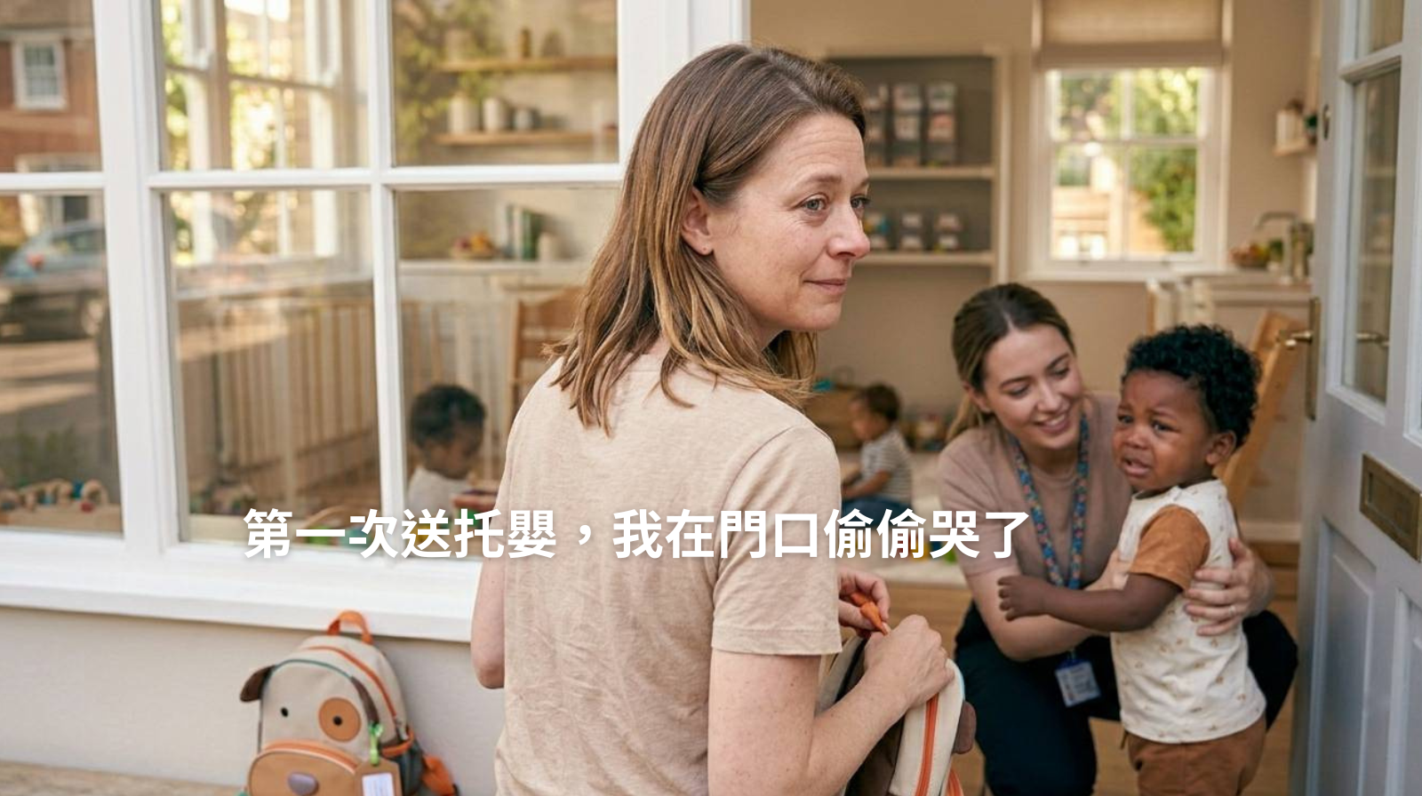 第一次送托嬰，我在門口偷偷哭了