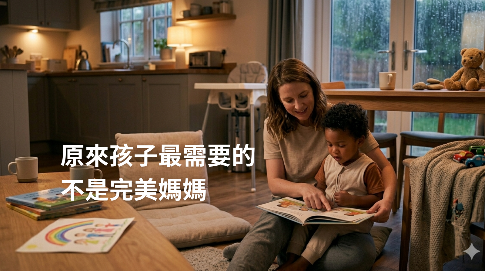 原來孩子最需要的，不是完美媽媽