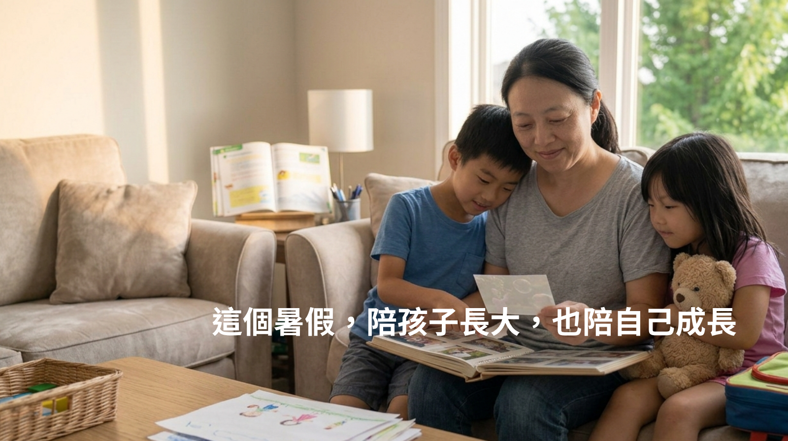 這個暑假，陪孩子長大，也陪自己成長