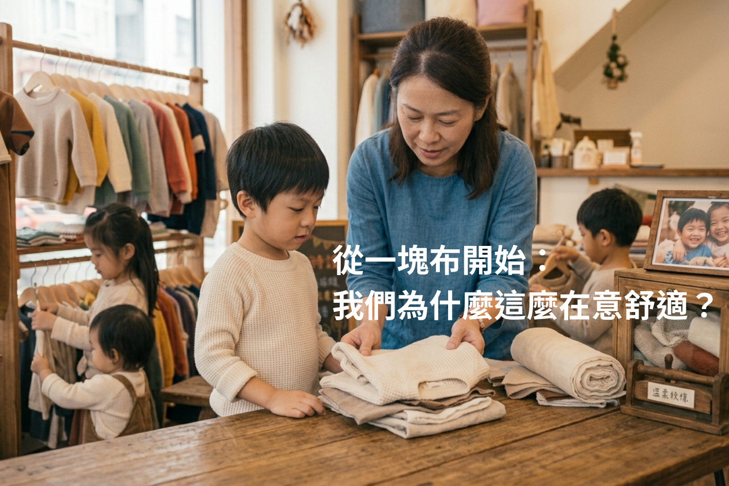 從一塊布開始：我們為什麼這麼在意舒適？