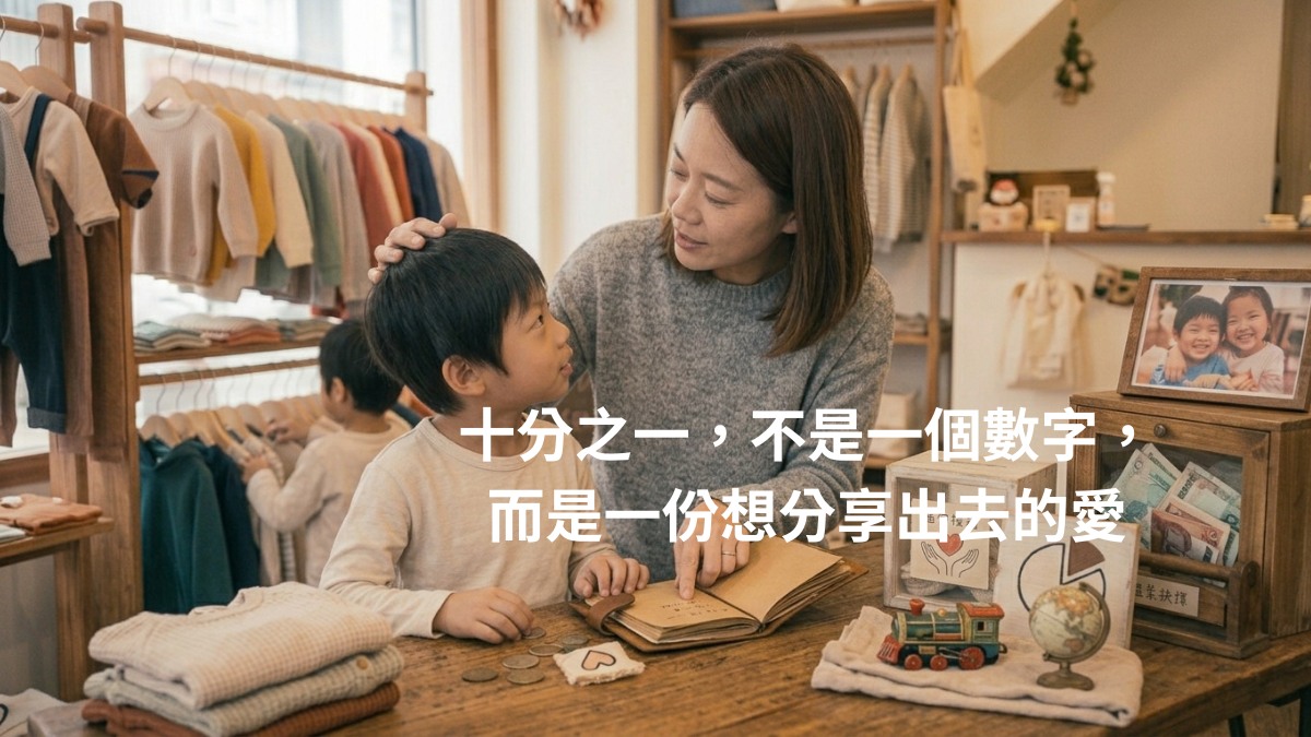 十分之一：不是一個數字，而是一份想分享出去的愛