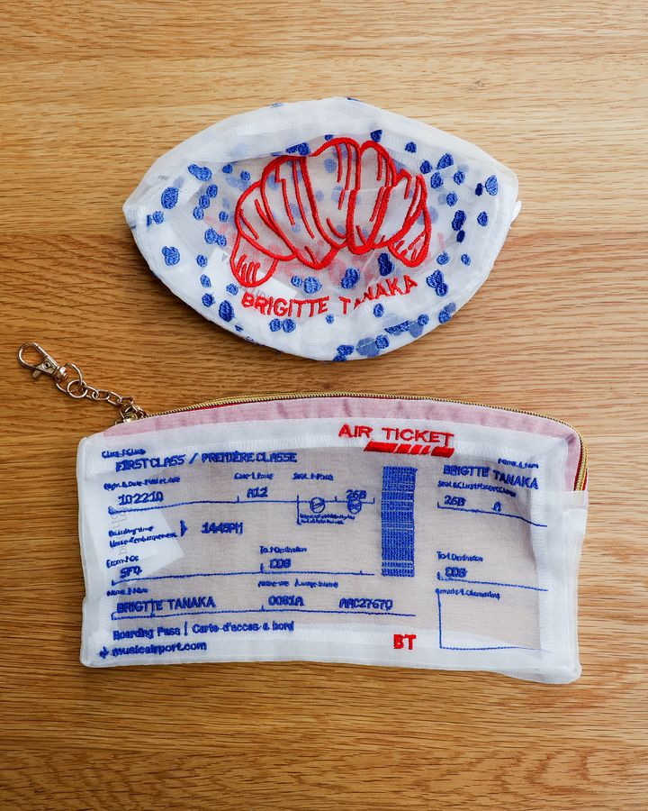 AIRTICKET POCHETTE KEY HOLDER