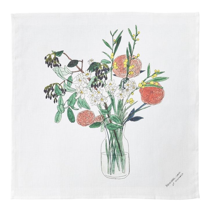 ISABELLE BOINOT HANDKERCHIEF SPRING FLOW