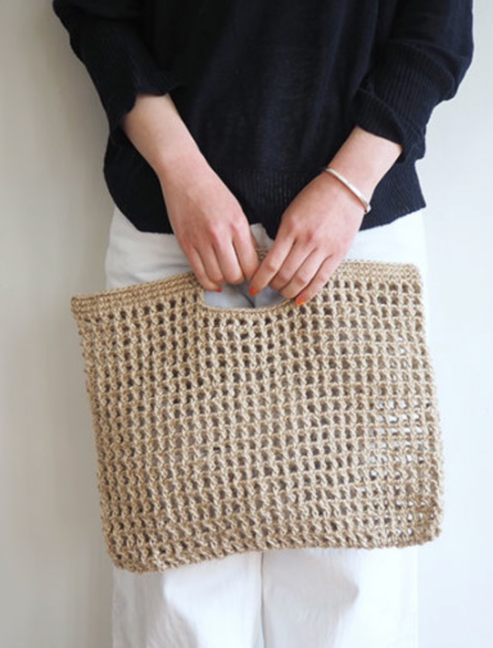 Fog Linen Work 黃麻手工編織包