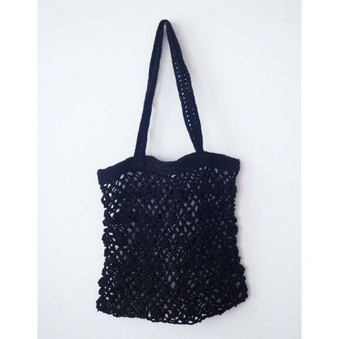 Fog Linen Work 亞麻手工鉤編手提包