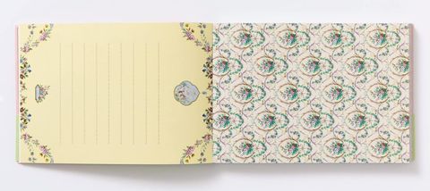Ladurée 花紋信紙100枚