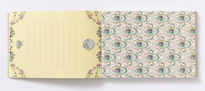 Ladurée 花紋信紙100枚