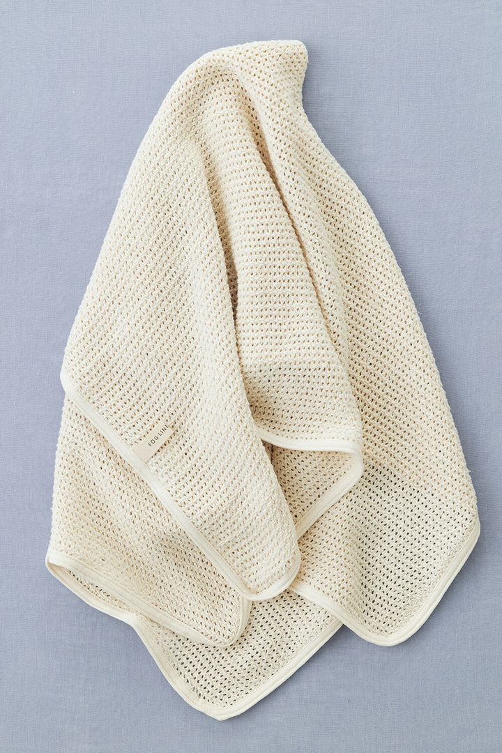 Fog Linen Work Baby Blanket