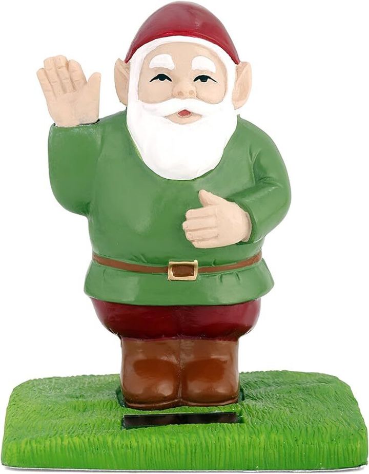 Solar Gnome 精靈小矮人揮揮手