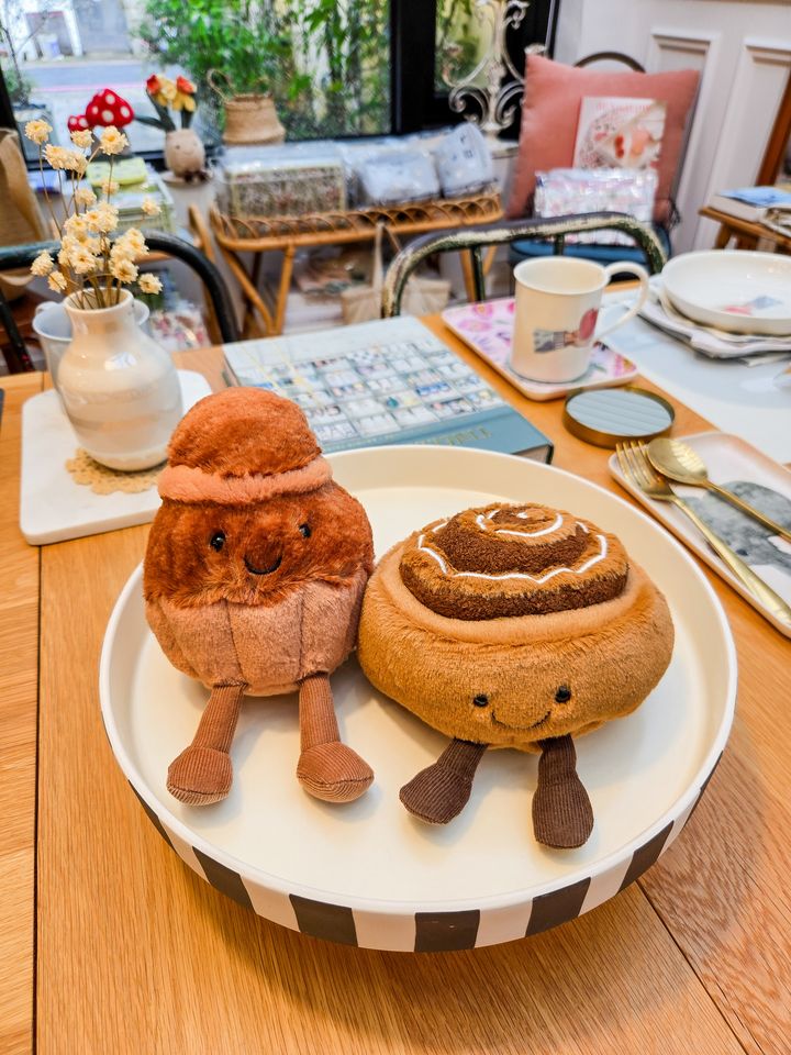 Jellycat 趣味布里歐麵包