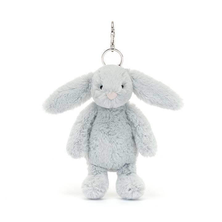Jellycat 雲灰銀兔吊飾 (18cm)