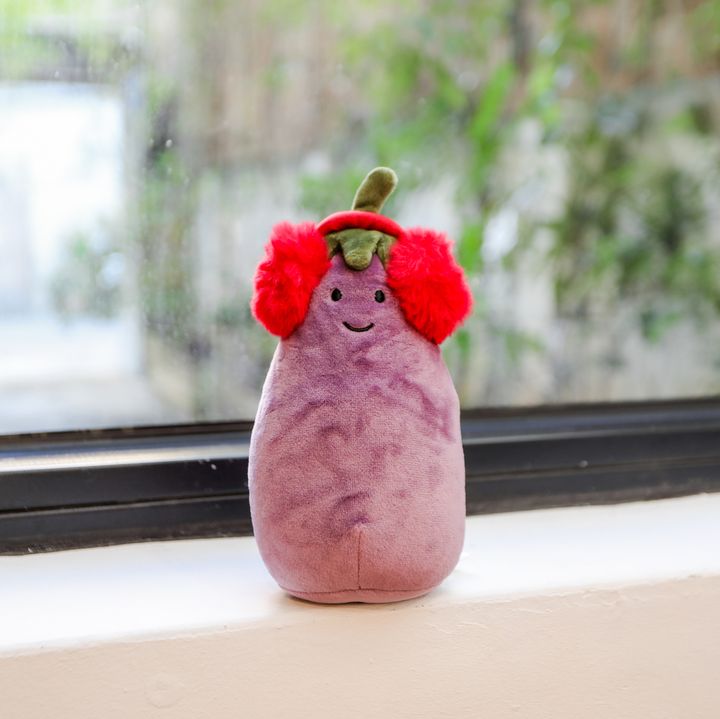 Jellycat 暖暖茄子