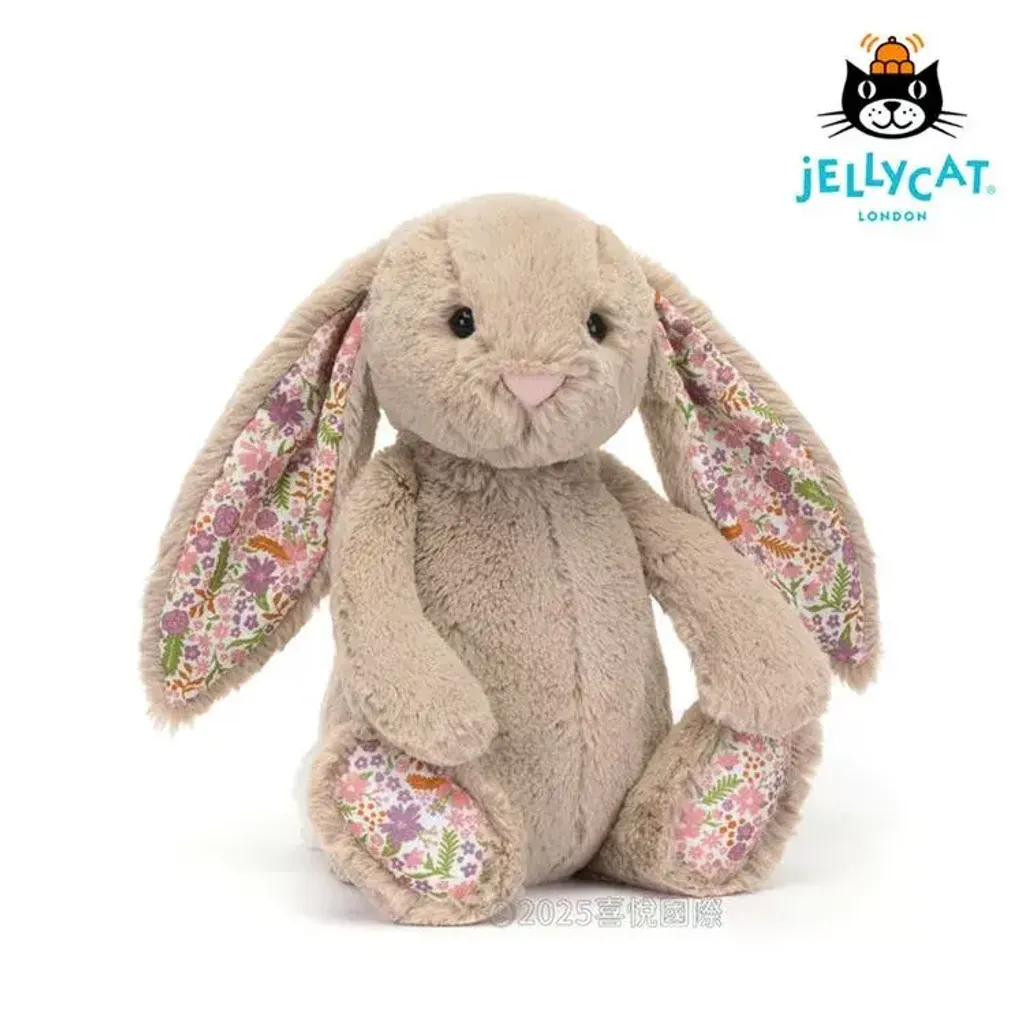 Jellycat 柔軟兔兔 31cm / 碎花拿鐵