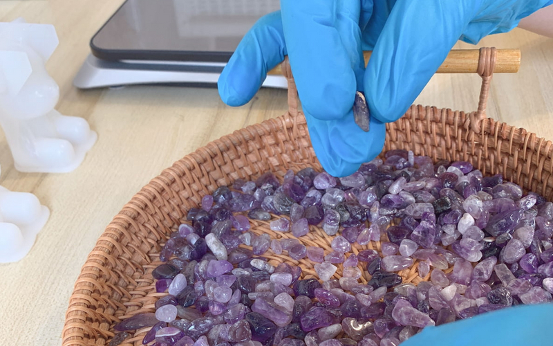 天然水晶招財擺飾職人手作工藝