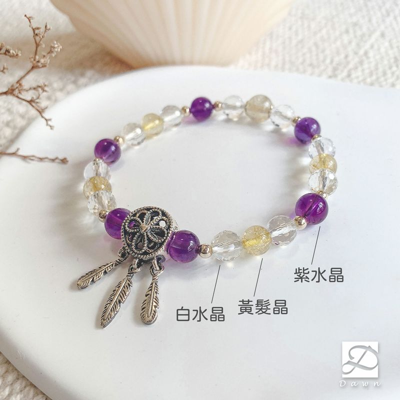手鍊水晶標示