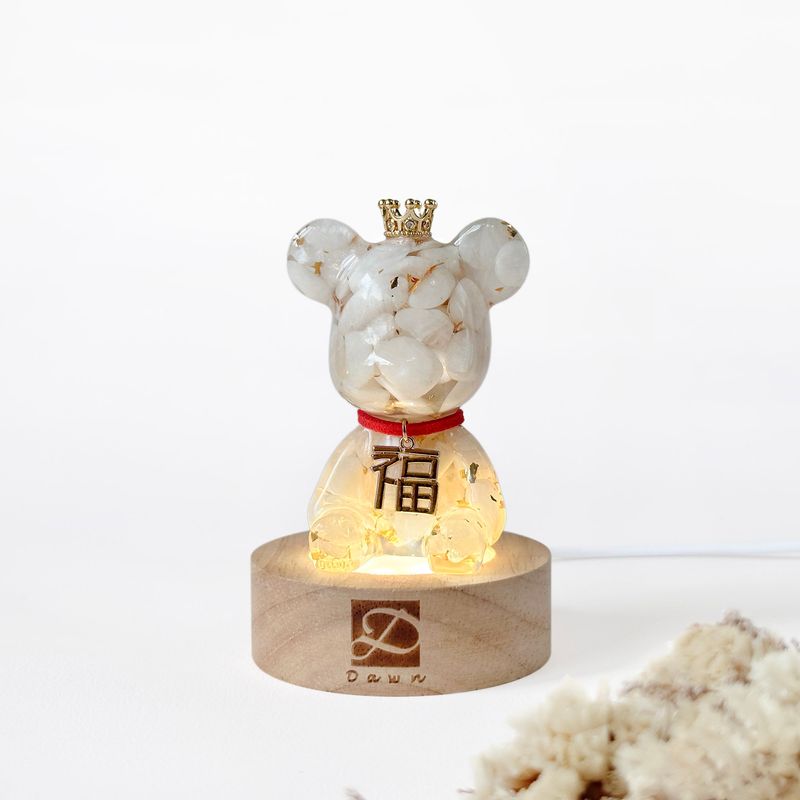 彤恩時尚_新年水晶熊禮盒_月光石 &紅虎眼石 (5)
