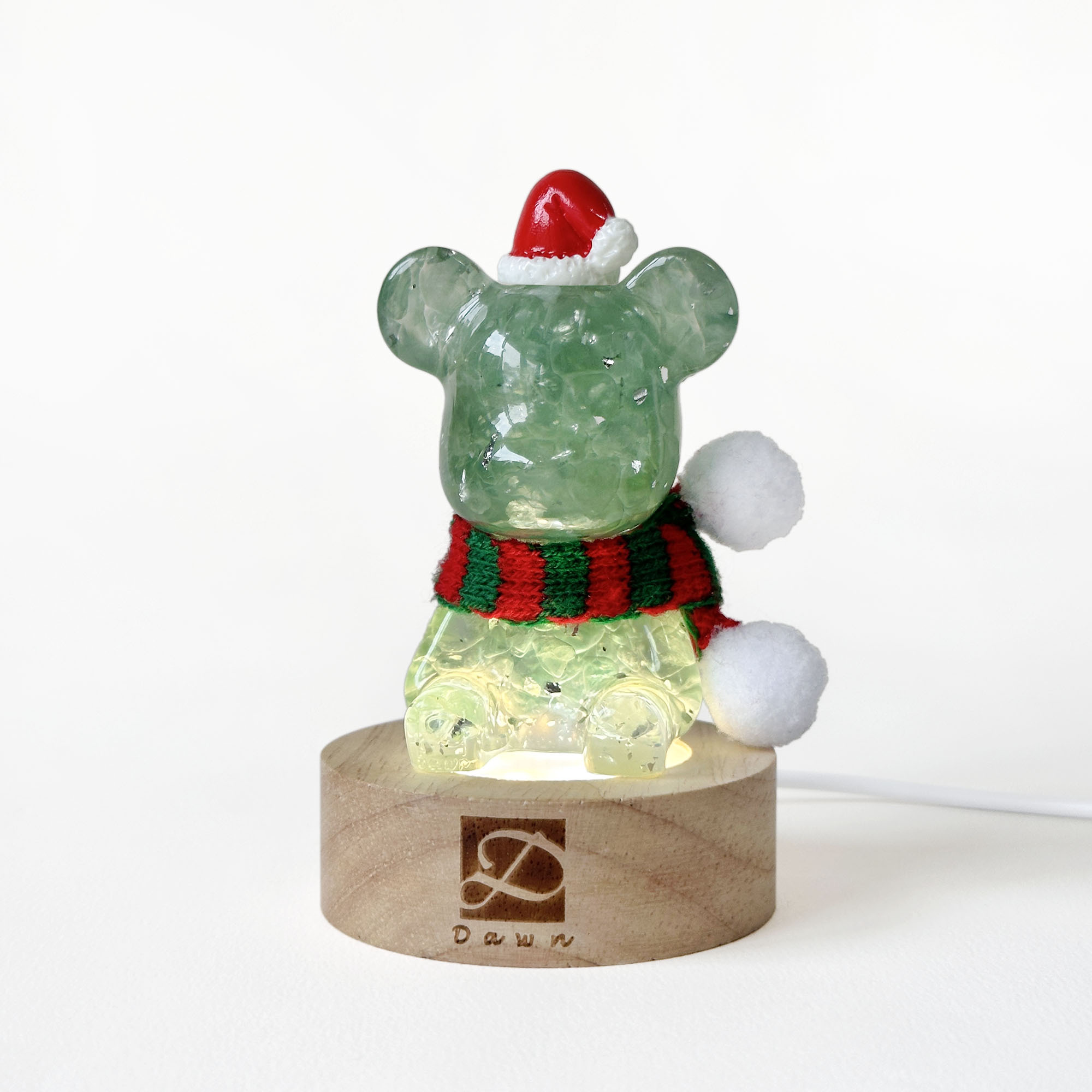 彤恩時尚_聖誕水晶熊禮盒_綠螢石&薰衣草紫水晶 (9)