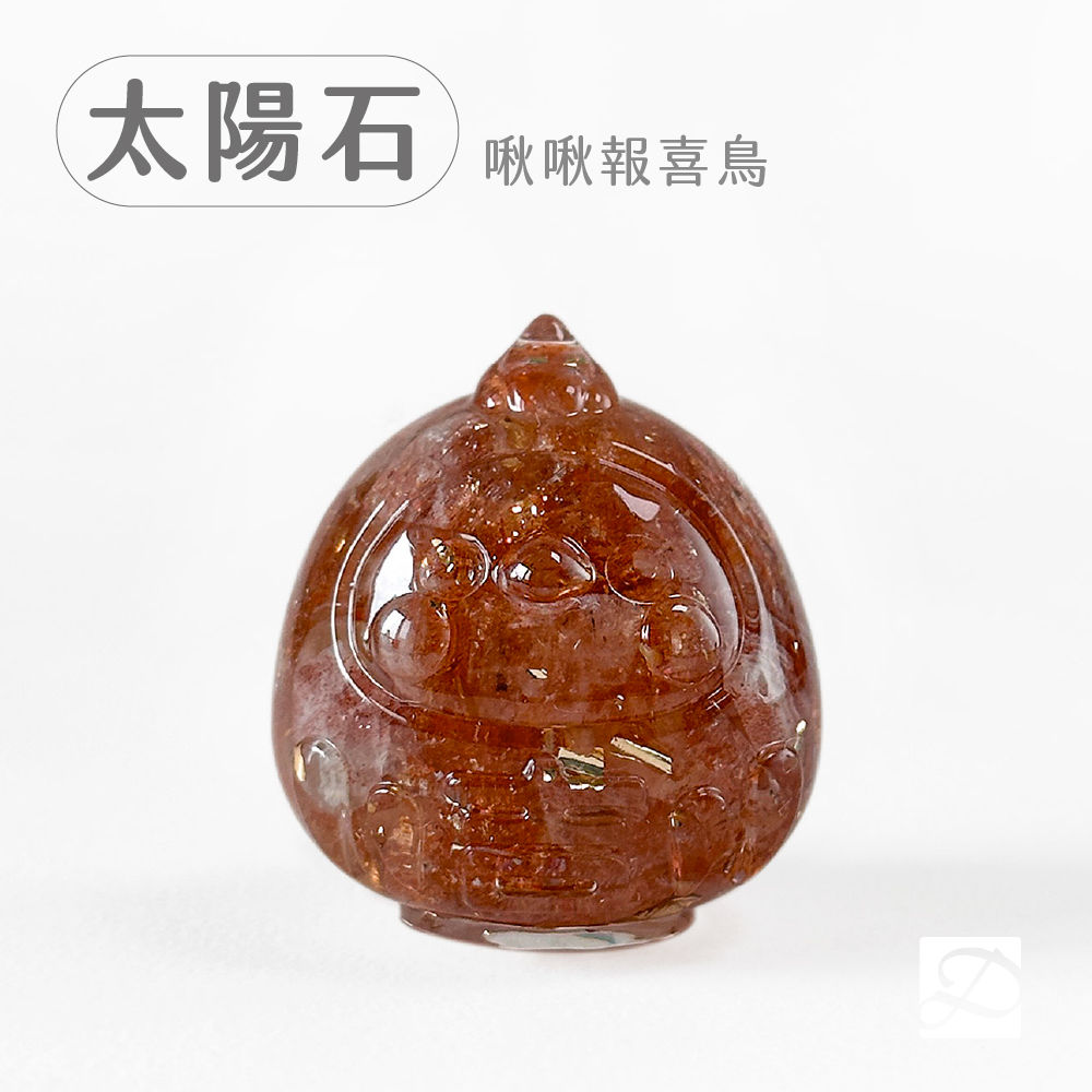 彤恩時尚_水晶達摩公仔_太陽石-鳥-100