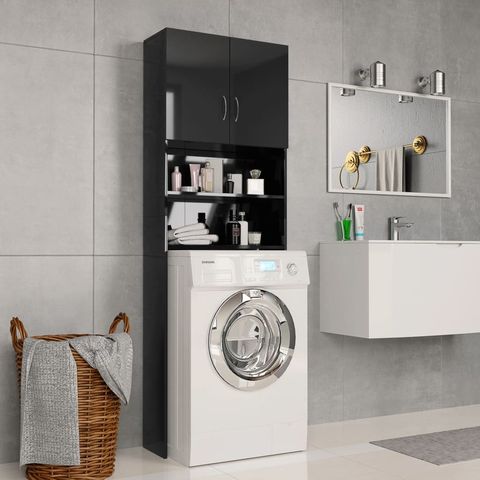 vidaxl-washing-machine-cabinet-high-gloss-black-64x25-5x190-cm-chipboard-1251407_00