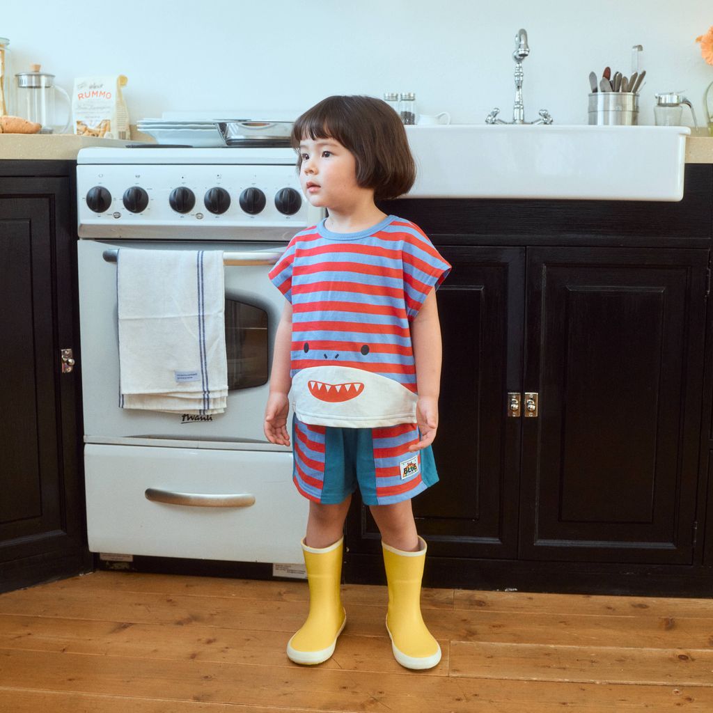 104. 스트라이프배색반바지 (05)