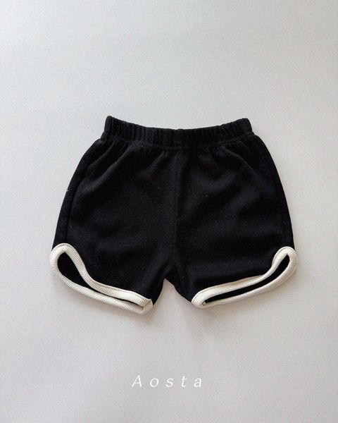 골지반바지 검정
