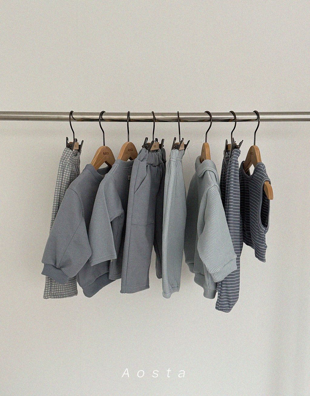 데일리 팬츠 블루10