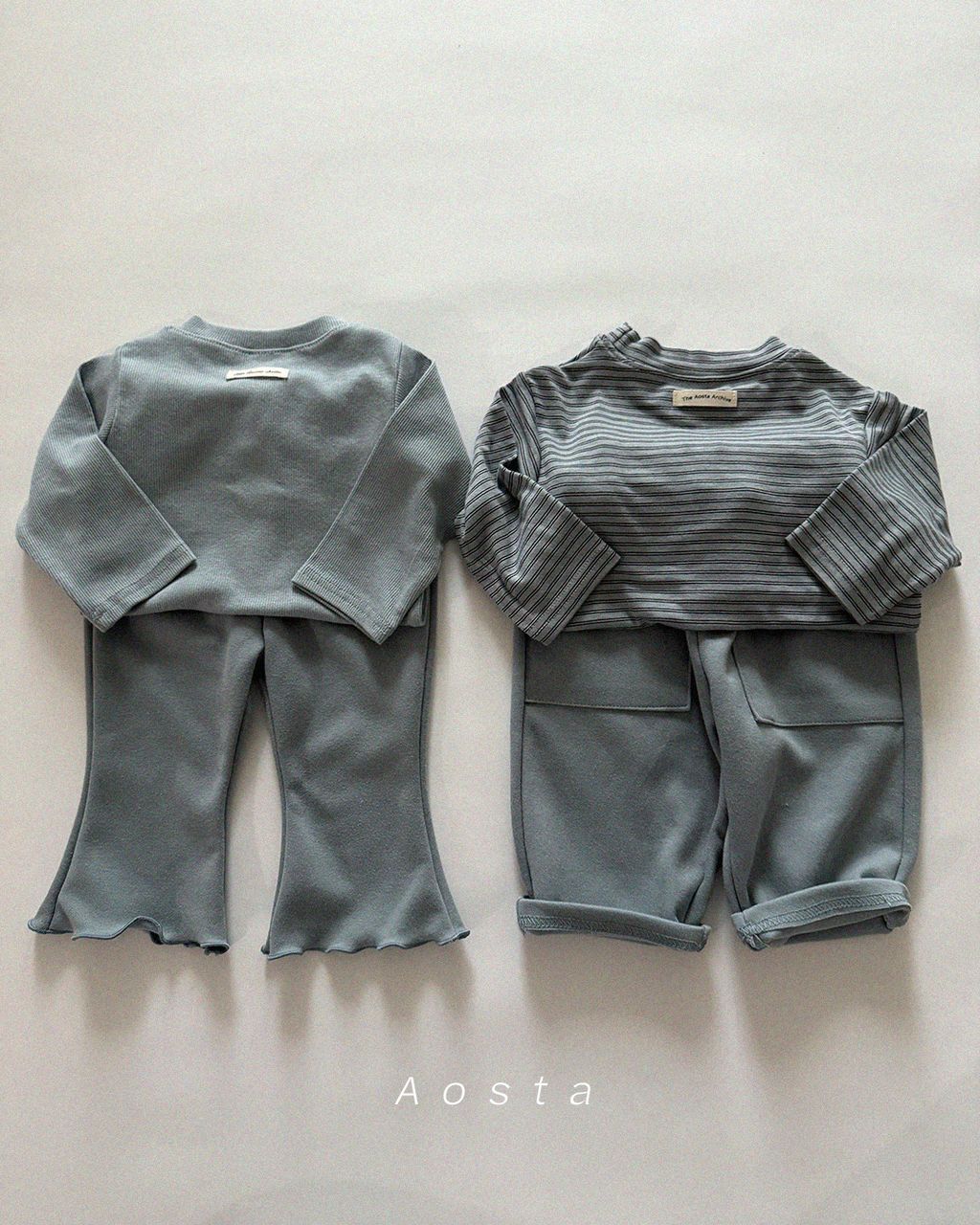 데일리 팬츠 블루8