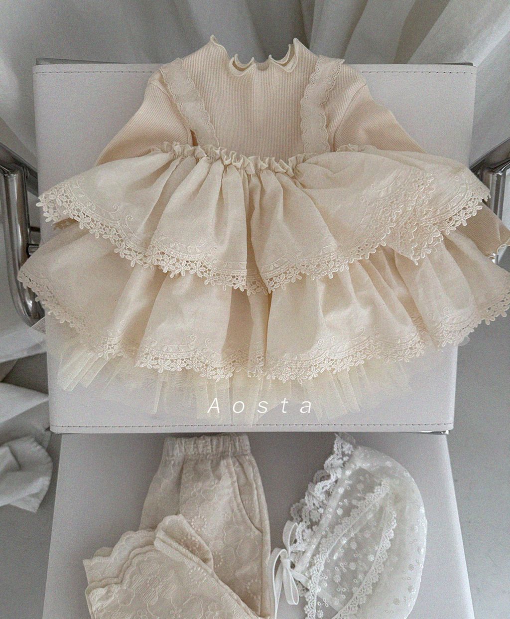 레이스 캉캉블라우스6