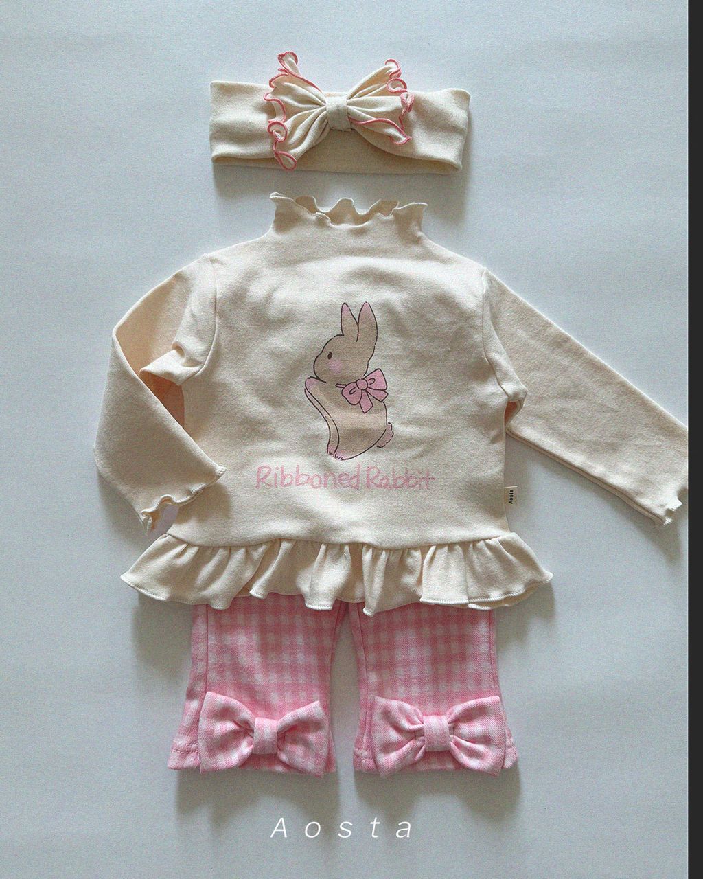 리본헤어밴드 핑크8