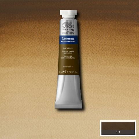 英國溫莎牛頓水彩顏料Raw Umber-554.jpg