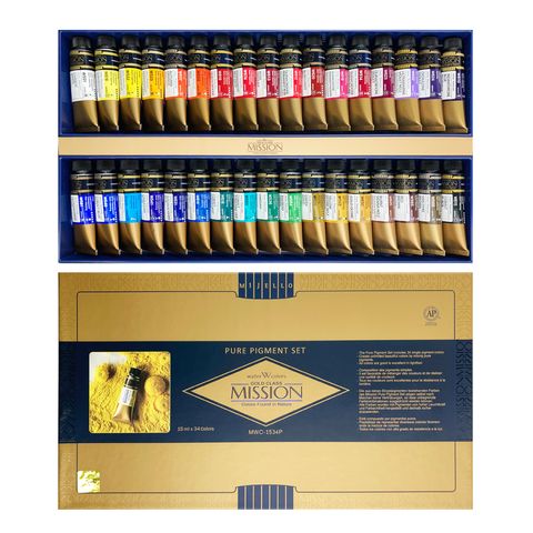 Mission金級純色水彩 15ml : 34色2