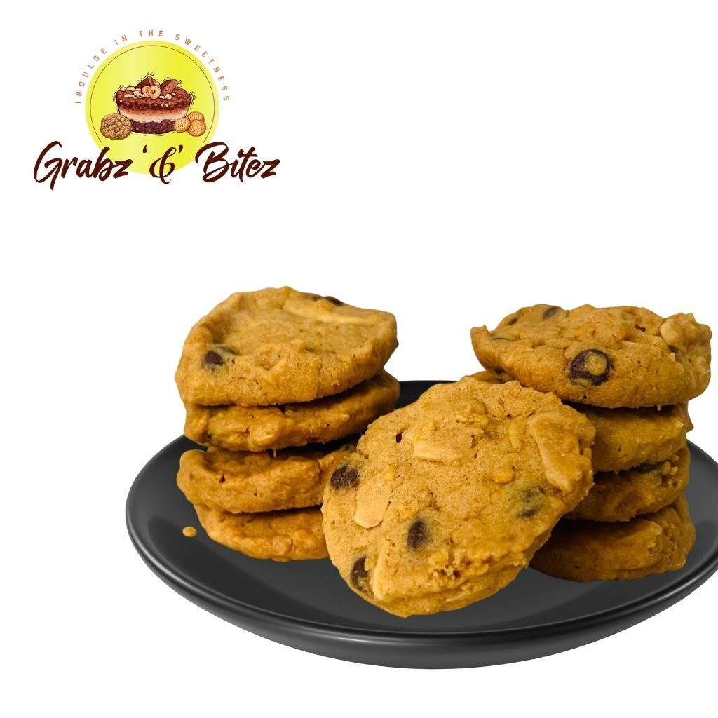Grabz & Bitez Almond Crunchy Cookies