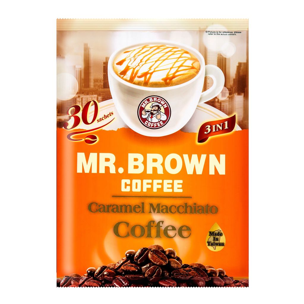 Mr Brown 3in1 Caramel Macchiato 15gx30