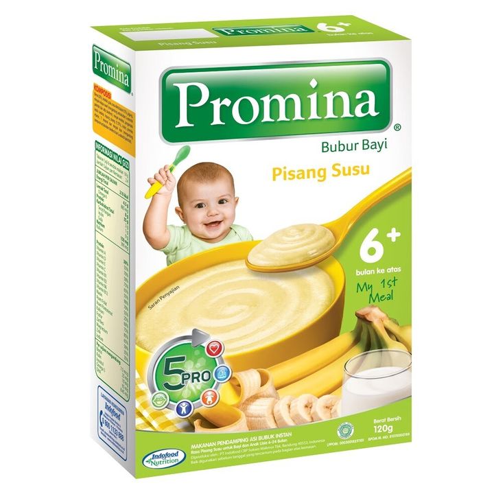 Promina 6+ BC Milky Banana (Pisang Susu) 120g