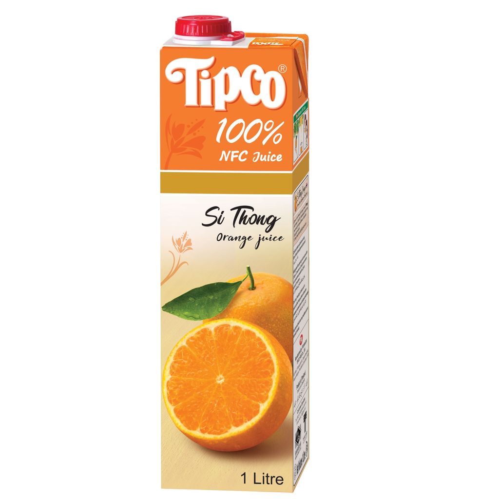 Tipco 1L Si Thong Orange profile