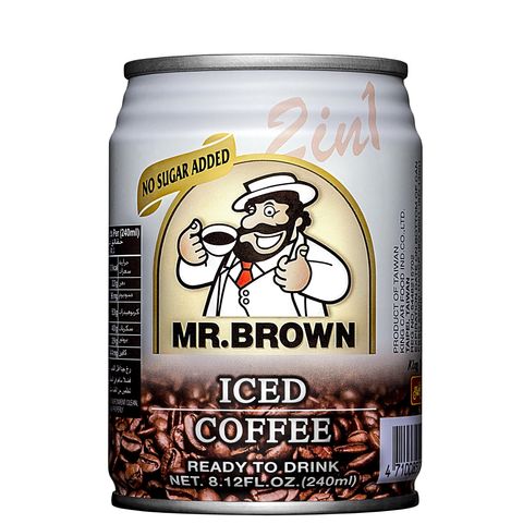 Mr Brown Can 2in1 No Sugar 240ml